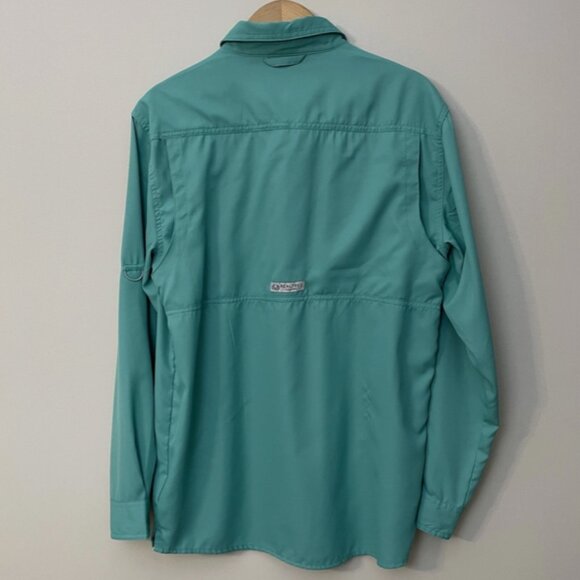 REALTREE Fishing Shirt Long Sleeve Button Front Mens Small UV Protection - Picture 2 of 13